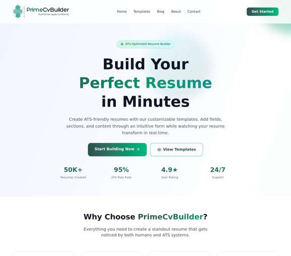 Prime CV builder on CtrlAltCC 🦩