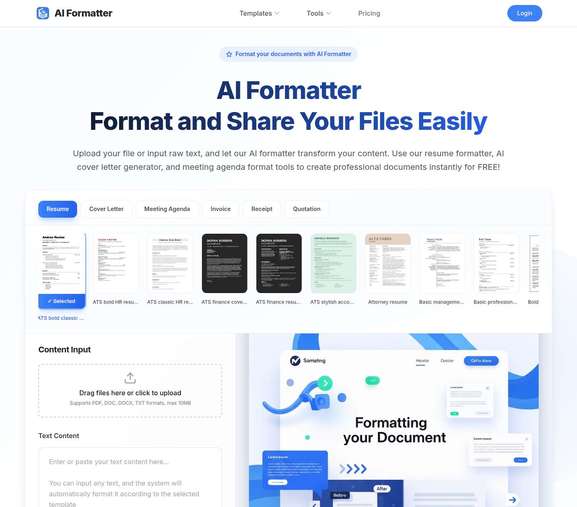 AI Formatter on CtrlAltCC 🦩