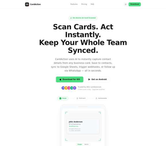Card action on CtrlAltCC 🦩